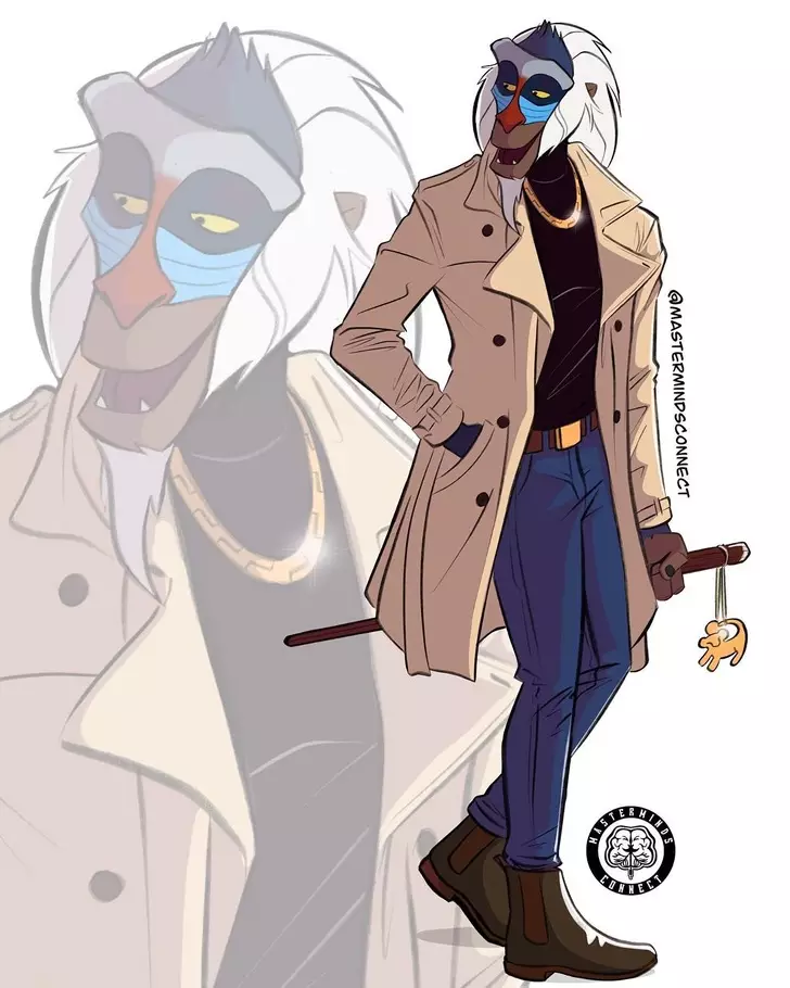 Gambaran jika hewan di film Lion King jadi manusia Istimewa Gambaran jika hewan di film Lion King jadi manusia Istimewa