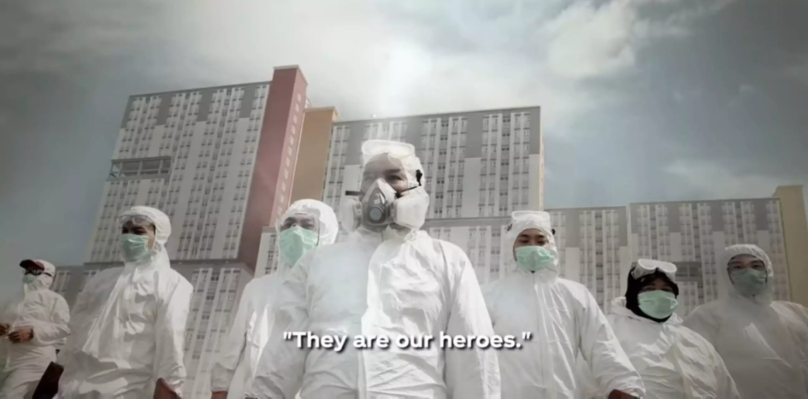 Film pendek ini untuk seluruh umat manusia yang berjuang lawan corona