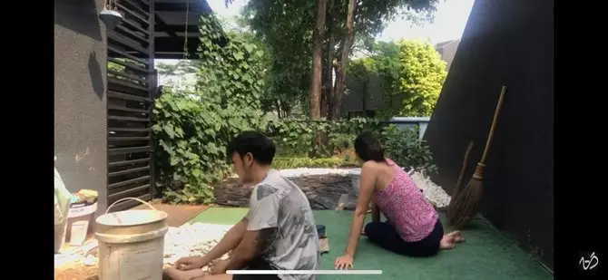 Nadine Chandrawinata percantik taman youtube Nadine Chandrawinata percantik taman youtube