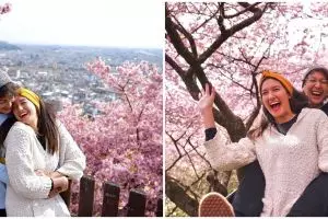 5 Momen Nadine Chandrawinata & suami percantik taman, kece abis