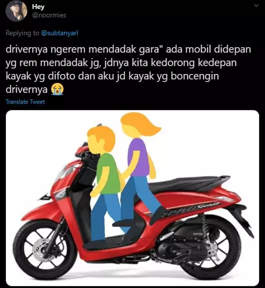 Kejadian konyol naik ojol twitter Kejadian konyol naik ojol twitter