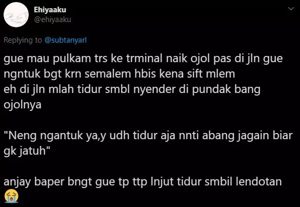 Kejadian konyol naik ojol twitter Kejadian konyol naik ojol twitter