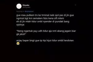 12 Kejadian konyol warga +62 saat naik ojek online, ada-ada aja