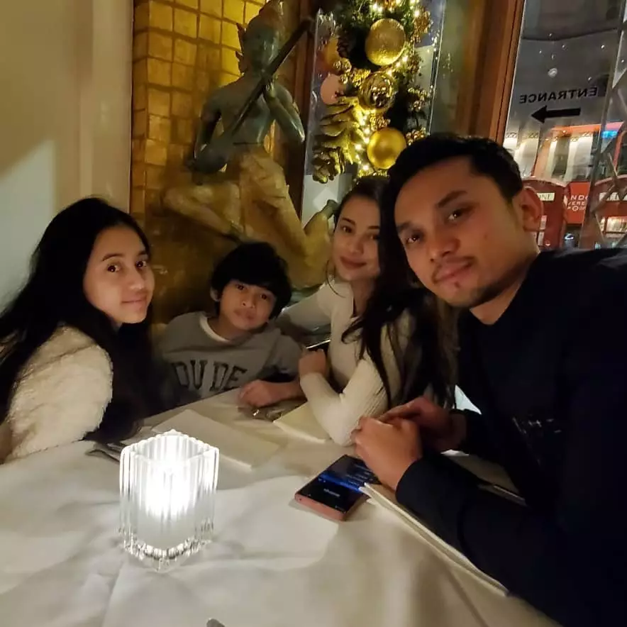 Seleb Lebaran di luar negeri Instagram