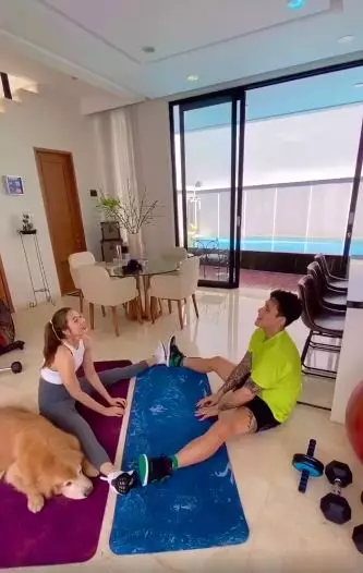 penampakan rumah andrea dian instagram