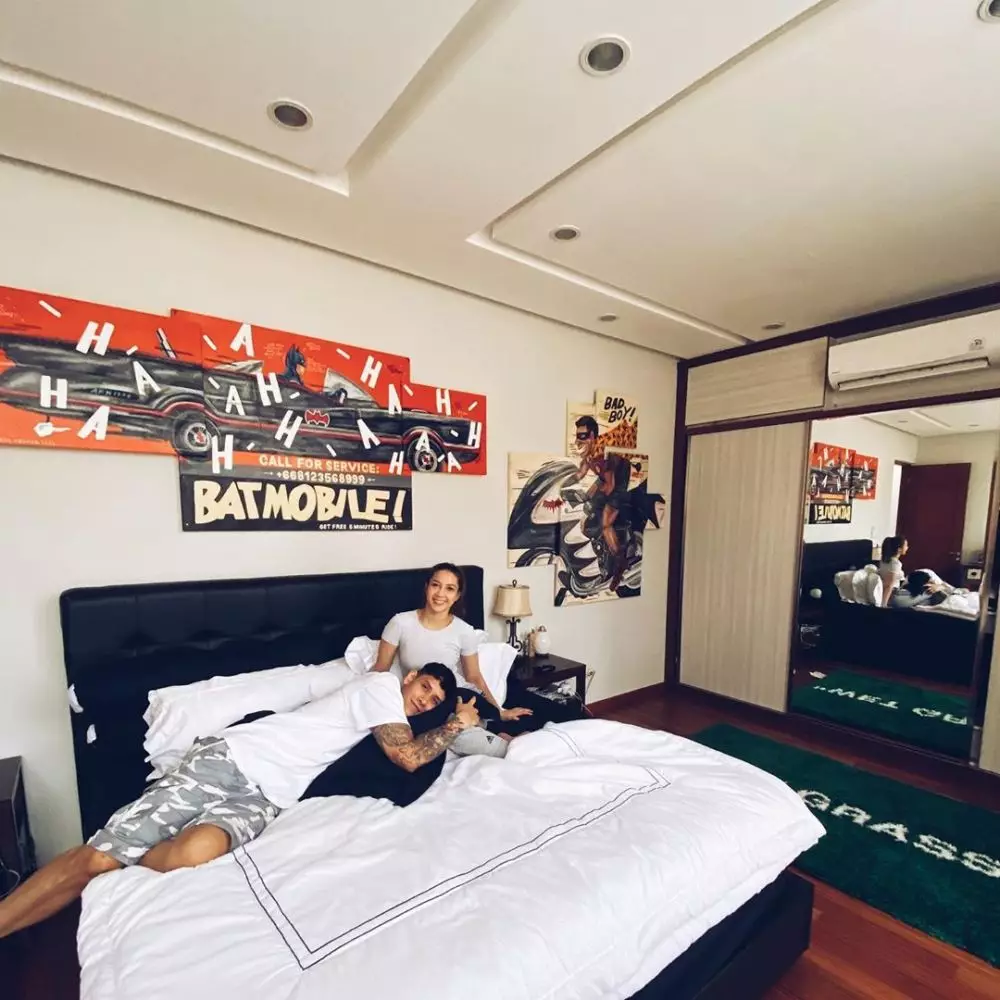 penampakan rumah andrea dian instagram