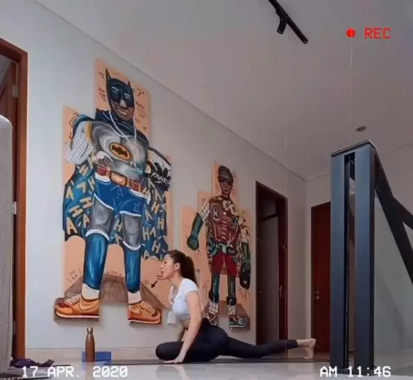 penampakan rumah andrea dian instagram