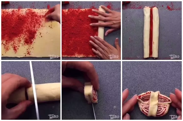 Lifehacks membuat pastry Instagram/@twisted