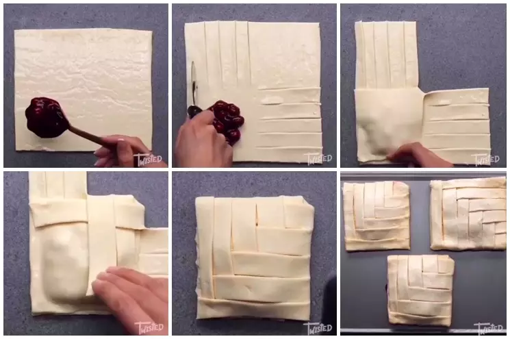 Lifehacks membuat pastry Instagram/@twisted