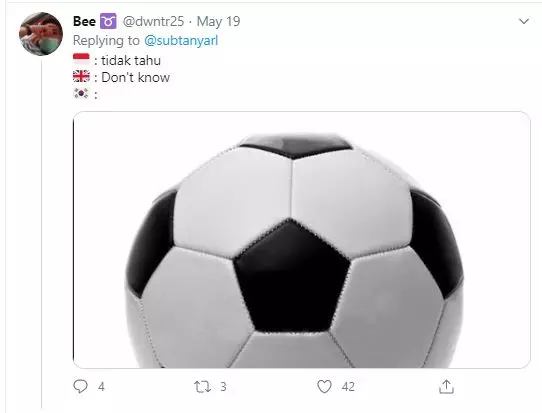 cuitan bahasa korea Twitter