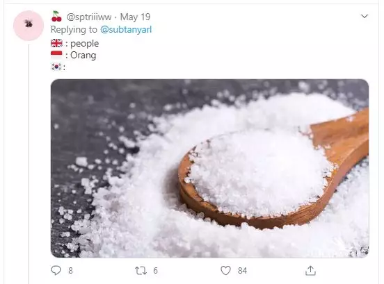 cuitan bahasa korea Twitter