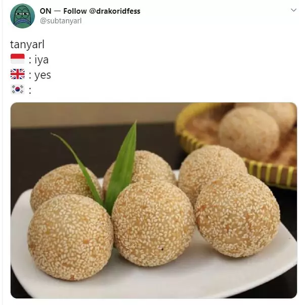 cuitan bahasa korea Twitter