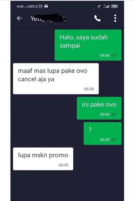 alasan penumpang cancel ojek online © 2020 brilio.net alasan penumpang cancel ojek online © 2020 brilio.net