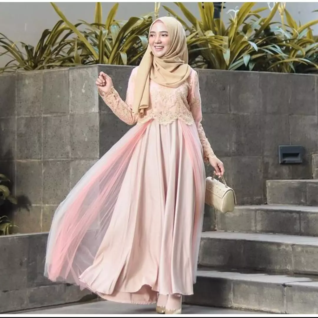 15 Tren baju Lebaran muslimah 2020 elegan dan syar'i