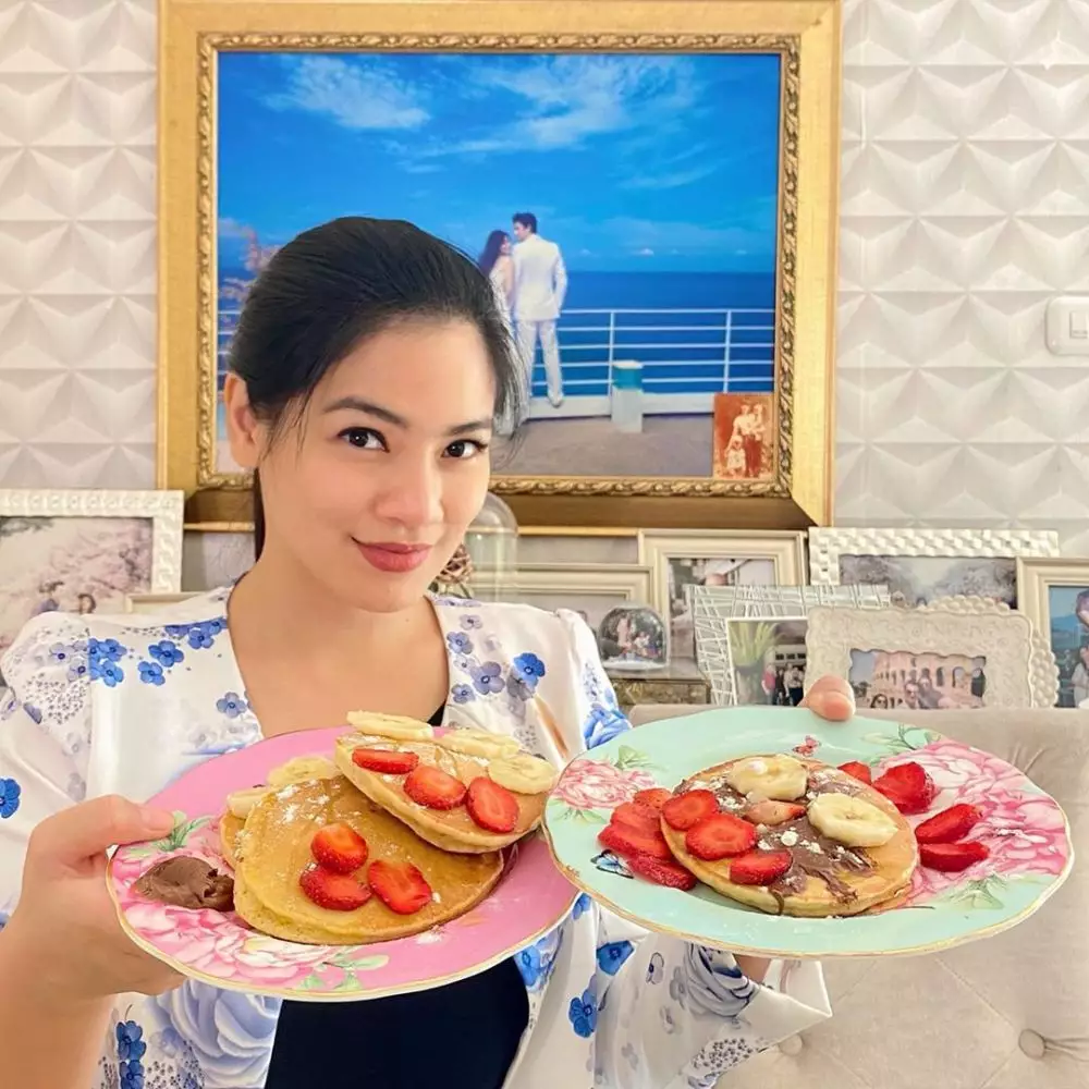 titi kamal masak di rumah © 2020 brilio.net