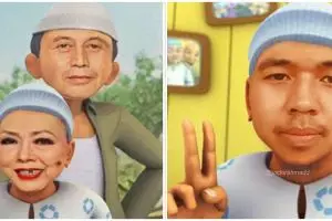 15 Foto editan lucu manusia jadi Upin Ipin ini bikin senyum