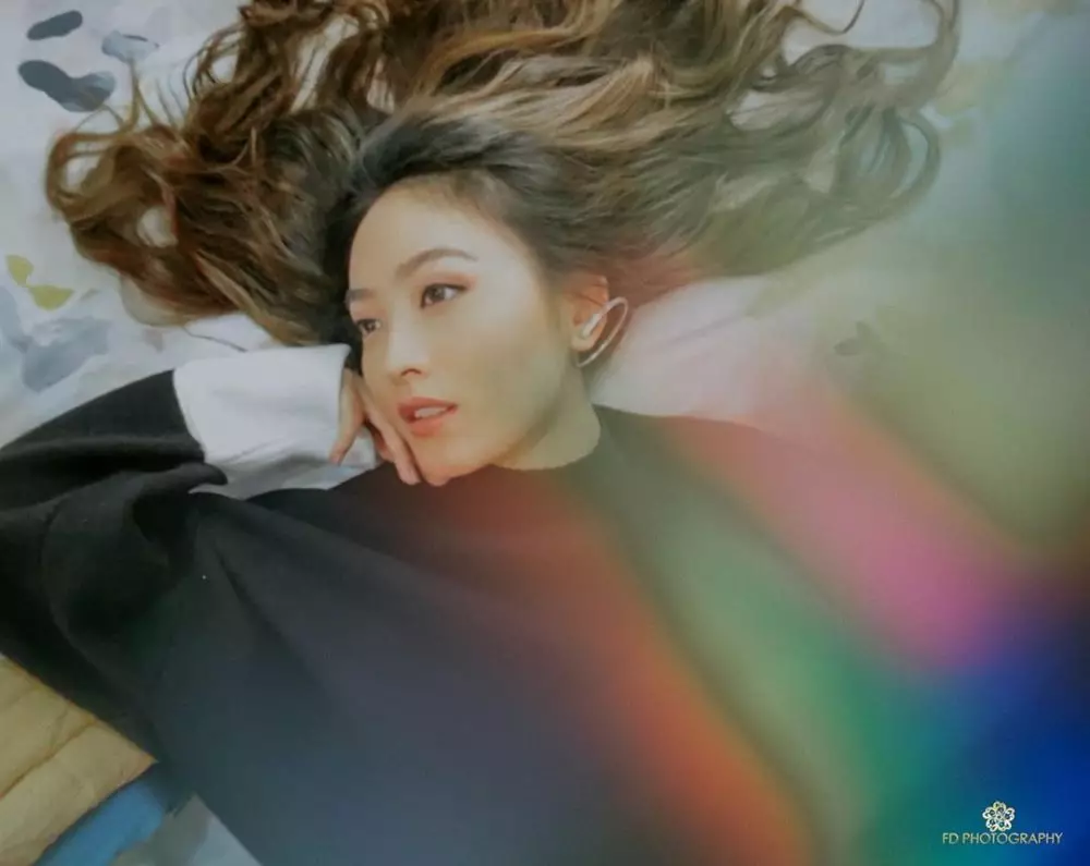 Gaya pemotretan virtual Natasha Wilona © 2020 brilio.net