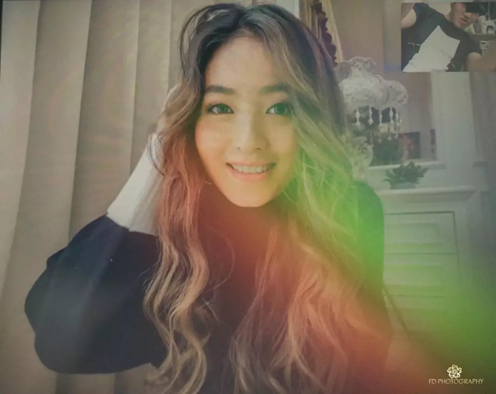 Gaya pemotretan virtual Natasha Wilona © 2020 brilio.net