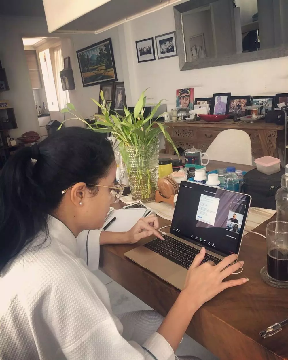 Potret rumah Marcella Zalianty  Instagram