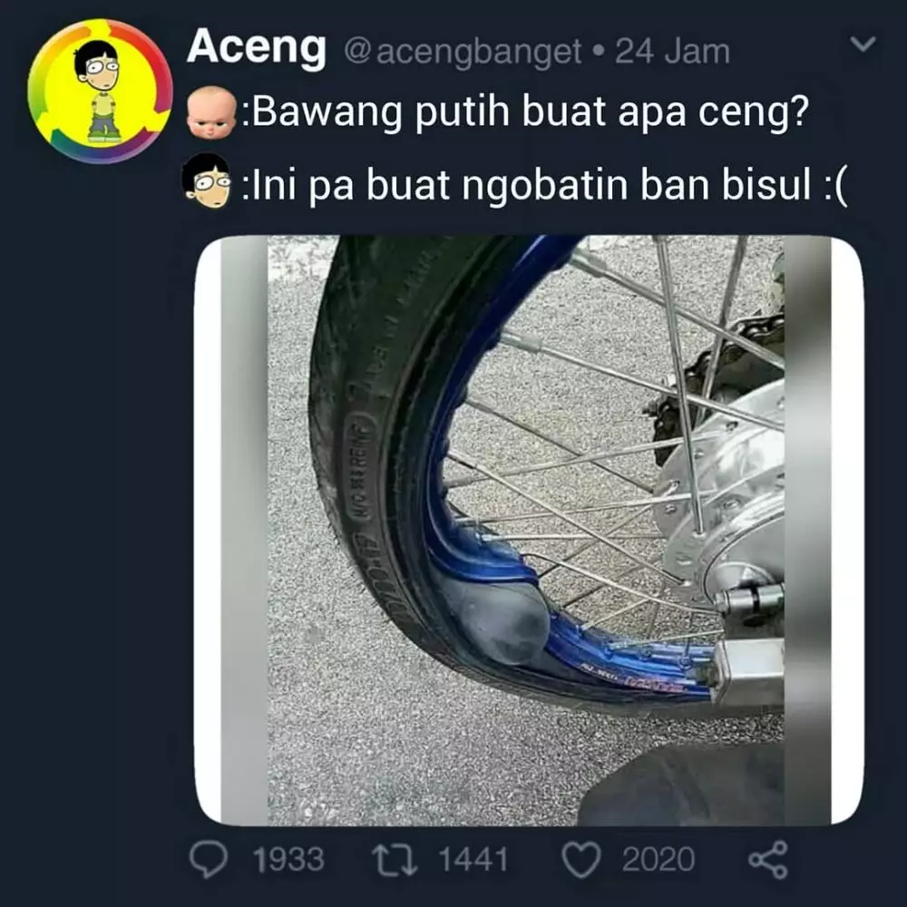 meme lucu benerin barang © 2020 instagram.com