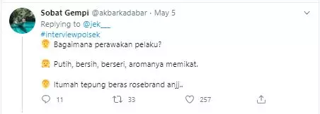 cuitan interview polsek Twitter cuitan interview polsek Twitter