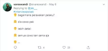 cuitan interview polsek Twitter cuitan interview polsek Twitter