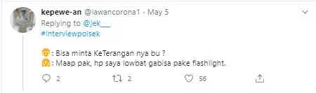 cuitan interview polsek Twitter cuitan interview polsek Twitter