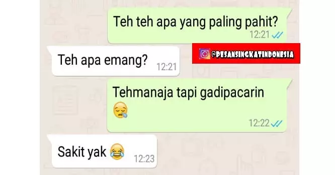 Chat lucu berujung friendzone  Instagram Chat lucu berujung friendzone  Instagram