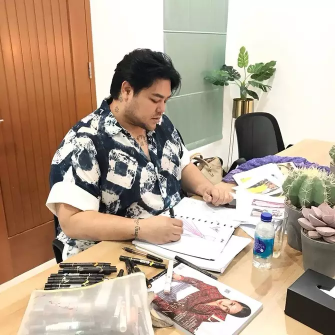 ruang kerja ivan gunawan Instagram