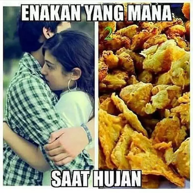 meme makan gorengan berbagai sumber
