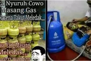 10 Meme lucu elpiji ini bikin susah nahan tawa