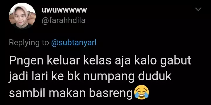 dipanggil guru BK twitter