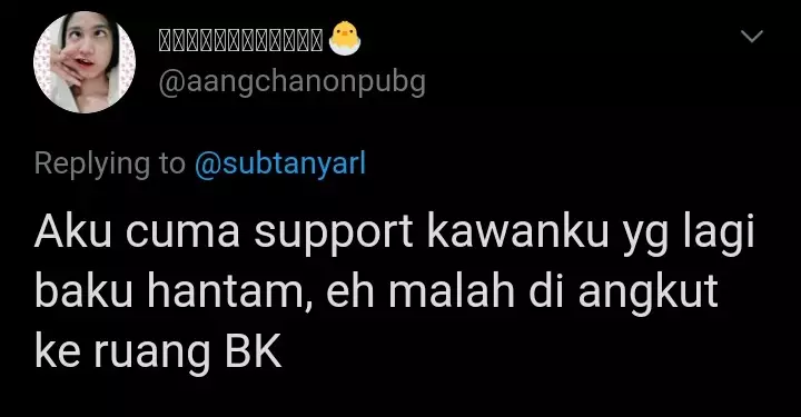 dipanggil guru BK twitter