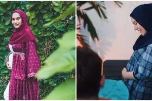 Usia kehamilan 20 minggu, ini 7 potret Irish Bella pamer baby bump