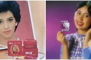 10 Penampilan seleb jadi bintang iklan jadul kosmetik, manglingi