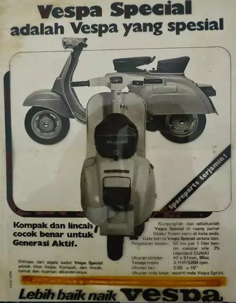 10 Penampakan lawas iklan vespa Instagram 10 Penampakan lawas iklan vespa Instagram