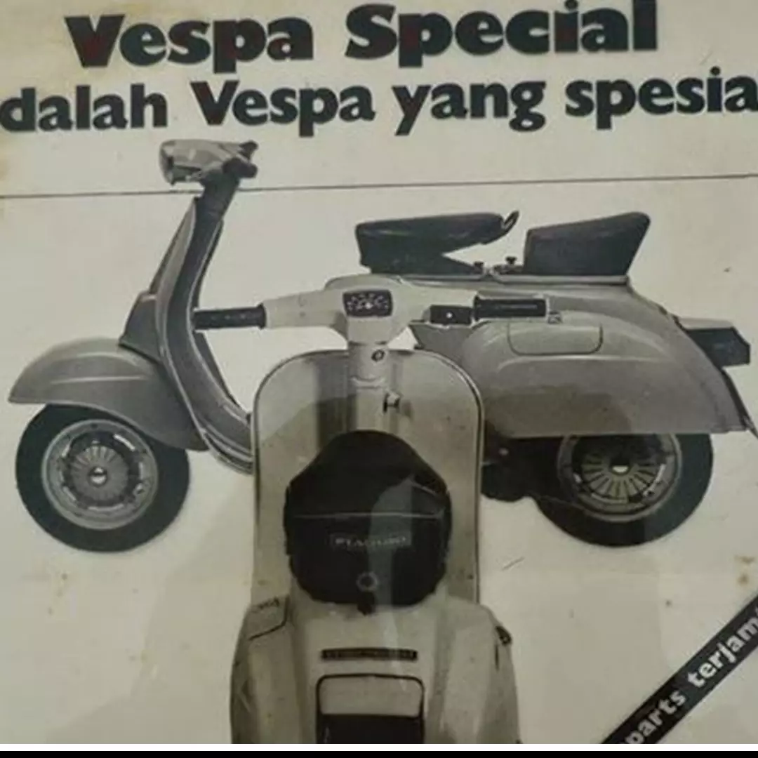 10 Penampakan lawas iklan Vespa, bikin nostalgia masa lalu