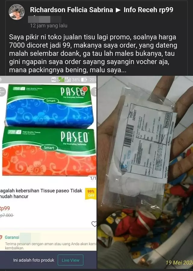 Potret kiriman paket ini bikin ngelus dada © 2020 brilio.net
