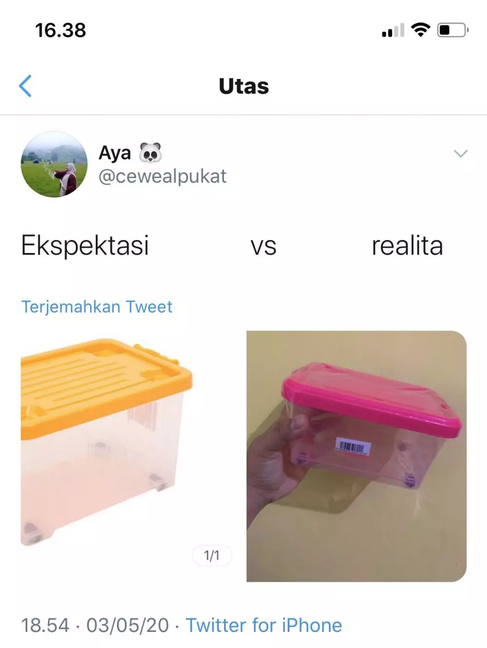 Potret kiriman paket ini bikin ngelus dada © 2020 brilio.net