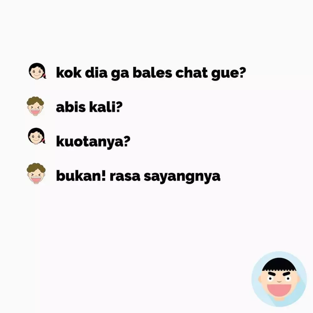 meme lucu nyari alasan putus © 2020 instagram.com meme lucu nyari alasan putus © 2020 instagram.com