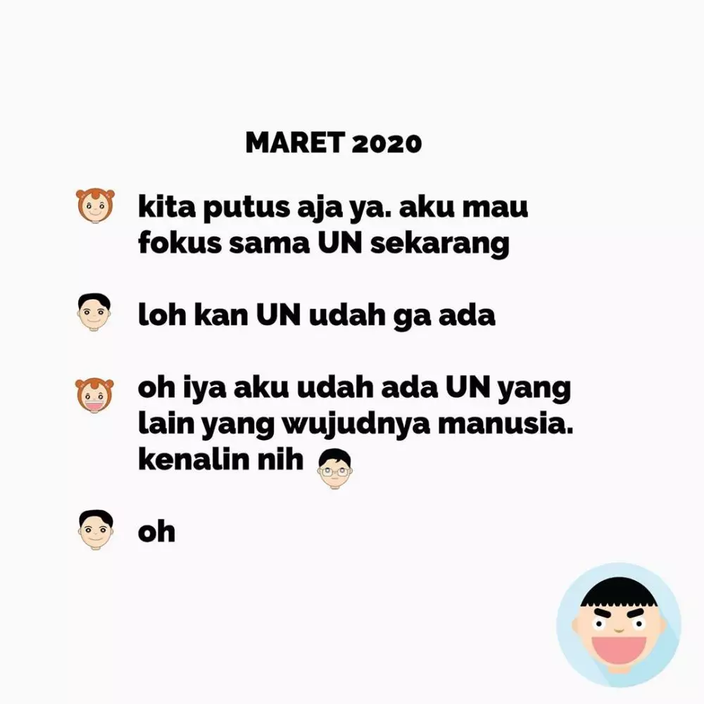 meme lucu nyari alasan putus © 2020 instagram.com meme lucu nyari alasan putus © 2020 instagram.com