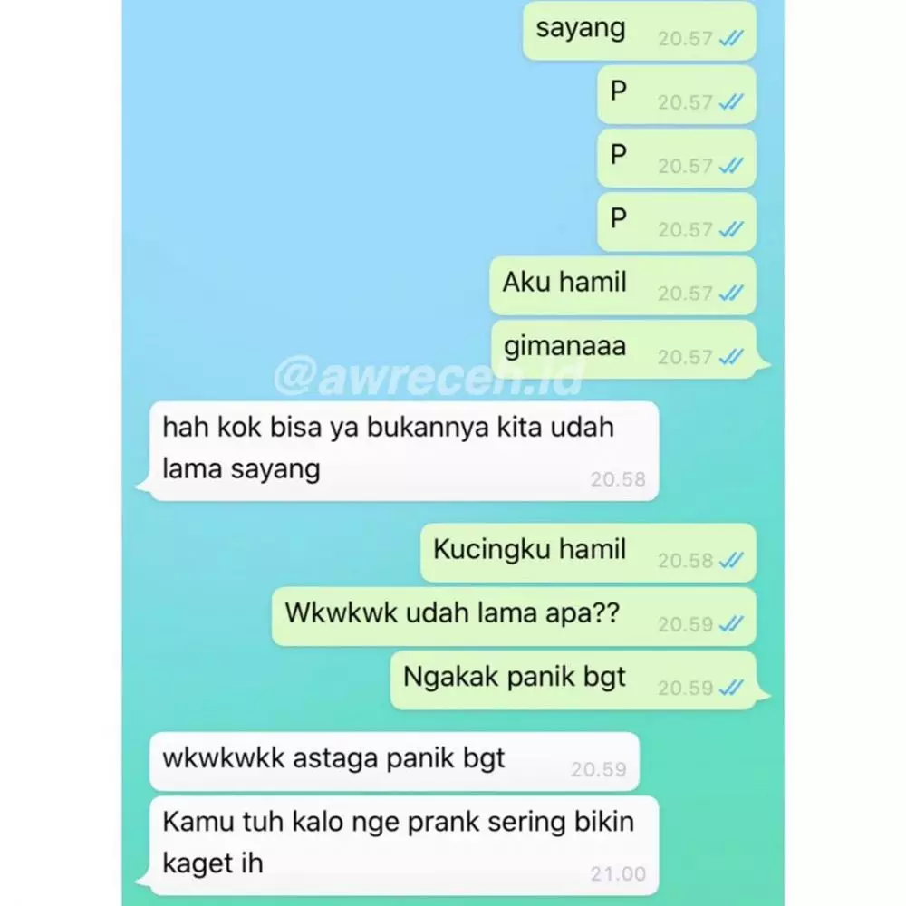 chat lucu gagal curhat © 2020 instagram.com