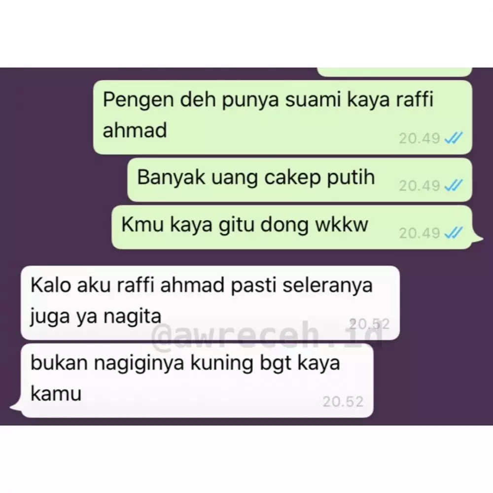 chat lucu gagal curhat © 2020 instagram.com