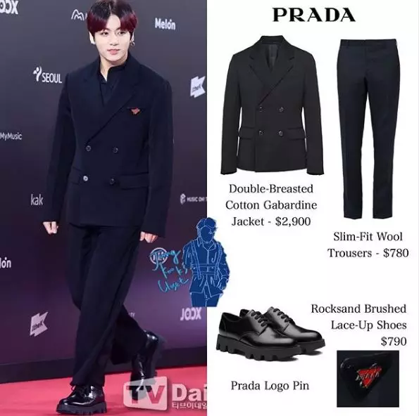 10 koleksi sepatu Jungkook BTS Instagram