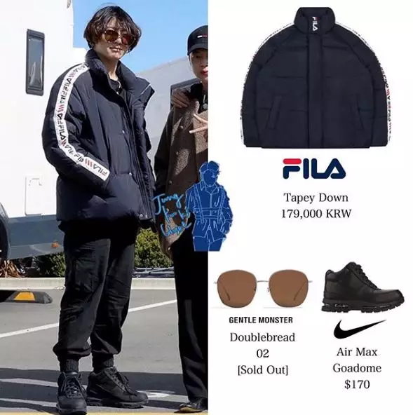 10 koleksi sepatu Jungkook BTS Instagram