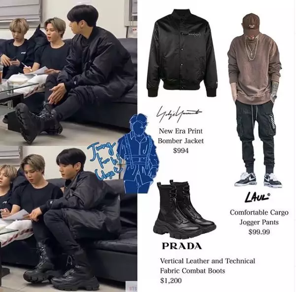 10 koleksi sepatu Jungkook BTS Instagram