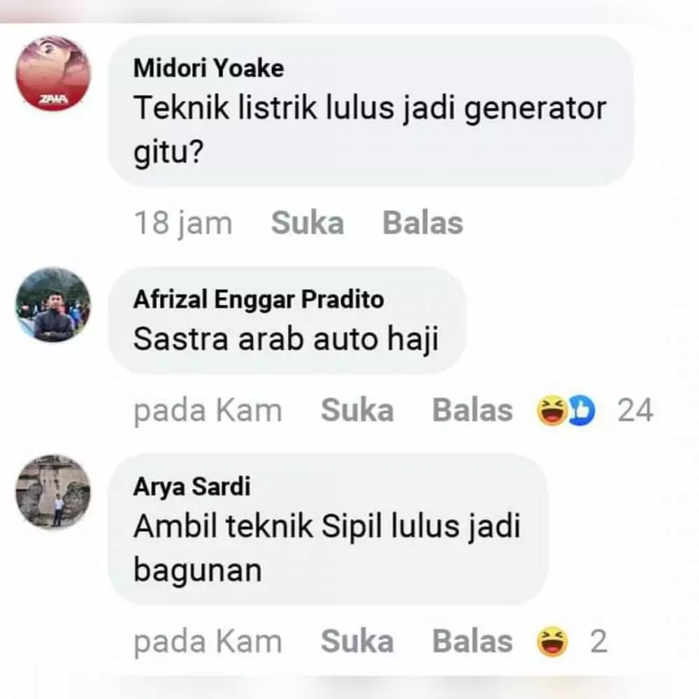 momen salah tanya di FB © 2020 instagram.com