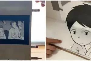 Cuma dari kertas, 7 video animasi ini hasilnya bikin berdecak kagum