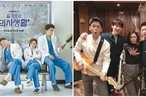 10 Potret pemain Hospital Playlist di balik layar, gokilnya alami