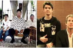 7 Foto kenangan masa kecil Al, El, dan Dul bareng publik figur